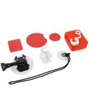 TMC 10 Items Board Mount Surf Snowboard Wakeboard Set for GoPro, Insta360, DJI and Other Action Cameras(White)