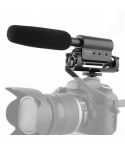 SGC-598 Condenser Recording Microphones Professional Photography Interview Dedicated Microphones for DSLR & DV Camcorder(Black)