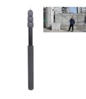 Aluminum Alloy Handheld Boom Pole Holder for SLR Camera / LED Light Microphone, Max Length: 173cm(Black)