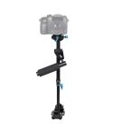YELANGU S40L 40cm Aluminum Alloy Handheld Stabilizer for DSLR Camera DV(Black)