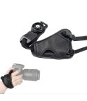 Hand Grip Soft PU Leather Wrist Strap for Nikon / Canon / Sony Camera