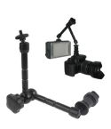 11 inch Articulating Magic Arm for LCD Field Monitor / DSLR Camera / Video lights(Black)
