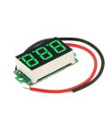 DC 3.2-30V Green Light Mini Digital Voltage Panel Meter