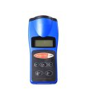 Ultrasonic Laser Point LED Distance Measure Meter Tool(Blue)