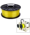 PLA 1.75 mm Transparent 3D Printer Filaments(Yellow)