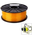 PLA 3.0 mm Transparent 3D Printer Filaments, about 115m(Orange)