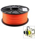 ABS 3.0 mm Fluorescent 3D Printer Filaments, about 135m(Orange)