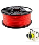 PLA 1.75 mm Fluorescent 3D Printer Filaments, about 345m(Red)