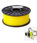 PLA 3.0 mm Color Series 3D Printer Filaments, about 115m(Yellow)