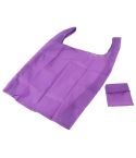Ripstop Nylon Reusable Grocery Shopping Bag Foldable Travel Pouch(Purple)