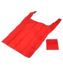 Ripstop Nylon Reusable Grocery Shopping Bag Foldable Travel Pouch(Red)