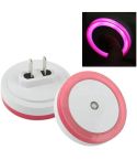 LED Light Control High Brightness Bedside Night Light with Socket(Red)