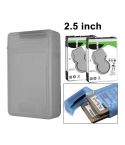2.5 inch HDD Store Tank, Support 2x 2.5 inches IDE/SATA HDD (Grey)