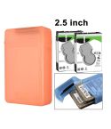 2.5 inch HDD Store Tank, Support 2x 2.5 inches IDE/SATA HDD(Orange)