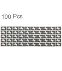 100 PCS for iPhone 6 Audio Power Iron Stick Cotton Pads