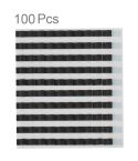 100 PCS for iPhone 6 Home Key Iron Buckle Conductive Cotton Pads Sticker
