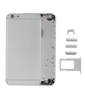 6 in 1 for iPhone 6 Plus (Back Cover + Card Tray + Volume Control Key + Power Button + Mute Switch Vibrator Key + Sign) Full Assembly Housing Cover(Silver)