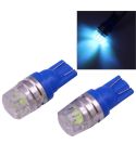 2 PCS T10 1.5W 60LM 1 LED Dark Blue COB LED Brake Light for Vehicles, DC12V(Dark Blue)
