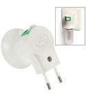 E27 to EU Plug Lamp Bulb Socket with Power Switch