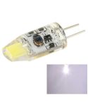 G4 1W Sapphire SMD LED Light Crystal Spotlight Bulb, Chandelier, White Light, AC / DC 12-20V
