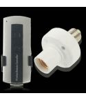 E27 Wireless Remote Control Lamp ,360-Degree(Full Range) Remote Contro(White)