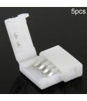 5pcs 10mm PCB FPC Connector Adapter for SMD 5050 RGB LED Stripe Light