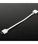 10mm No Need Soldering 4 Pin Male Connector for RGB 5050 SMD LED Strip, Length: 16cm