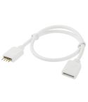 4 Pin Male to 4 Pin Female Extension Cable Connector for RGB LED Strip, Length: 18cm