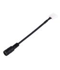 DC Connector Plug Male to No Need Soldering 2 Pin Connector for Single Color 3528 SMD LED Strip, Length: 16cm, width: 8mm