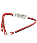 Mini LED Amplifier for Single Color 3528 / 5050 LED Strip, DC 5-24V / 12A