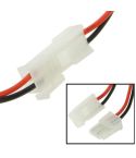 LED Light Strip 2 Pin JST Connector Cable, Length: 60cm
