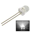 200pcs F8 White Light Water Clear LED Emitting Diode Lamp (200pcs in one packaging, the price is for 200pcs)