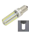 E14 5W 400LM 104 LED SMD 3014 Silicone Corn Light Bulb, AC 220V (White Light)
