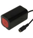 4400mAh 8.4V Rechargeable Battery for P7 XML T6 LED Bicycle Bike and Headlight Lamp(Black)