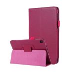 Litchi Texture Horizontal Flip Solid Color Leather Case with Holder for Lenovo TAB 2 A10-30 X30F & TAB 2 A10-70F, 10.1 inch(Magenta)