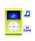 TF / Micro SD Card Slot MP3 Player with LCD Screen, Metal Clip