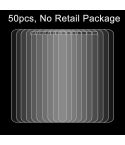 50 PCS for Huawei P8 0.26mm 9H Surface Hardness 2.5D Explosion-proof Tempered Glass Film, No Retail Package