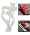 High-strength Plastic  Portable Drinking Cup Water Bottle Cage Holder Bottle Carrier Bracket Stand for Bike(White)