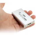 6gb/s mSATA Solid State Disk SSD to USB 3.0 Hard Disk Case(Silver)