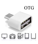 Micro USB 2.0 to USB 2.0 Adapter with OTG Function, For Samsung / Huawei / Xiaomi / Meizu / LG / HTC and Other Smartphones(White)