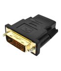 DVI-D 24+1 Pin Male to HDMI 19 Pin Female Adapter for Monitor / HDTV