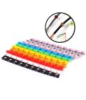 100PCS Label Mark RJ45 RJ11 RJ12 Color Cable