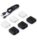 6 PCS  Smart Wire Cable Clips Scattered Wires Organize, Random Color Delivery
