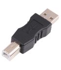 USB AM to BM Adapter(Black)