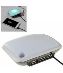 3 USB HUB with LED Light, Cable Length: 1m