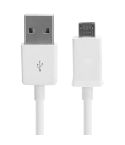 Micro USB Data Sync Charger Cable, Cable Length: 1m(White)