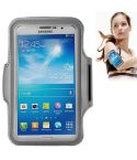 PU Sports Armband Case with Earphone Hole for Galaxy Mega 6.3 / i9200, Below 6.3 inch Phones(Grey)