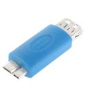 Micro USB 3.0 to USB 3.0 AF Adapter with OTG Function, For Galaxy Note III / N9000