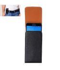 Litchi Texture Universal Vertical Style Leather Case with Safe Hole for Galaxy Mega 2 / Note 4 / Note 3(Black)