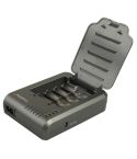 TR-003P4 TrustFire 1x4 Universal Cylindrical Li-ion Battery Charger for 10430/ 10440/ 14500/ 16340/ 17670/ 18500
